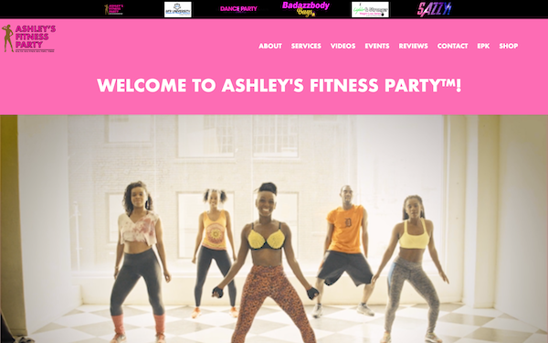 Ashley's Fitness Party Screenshot